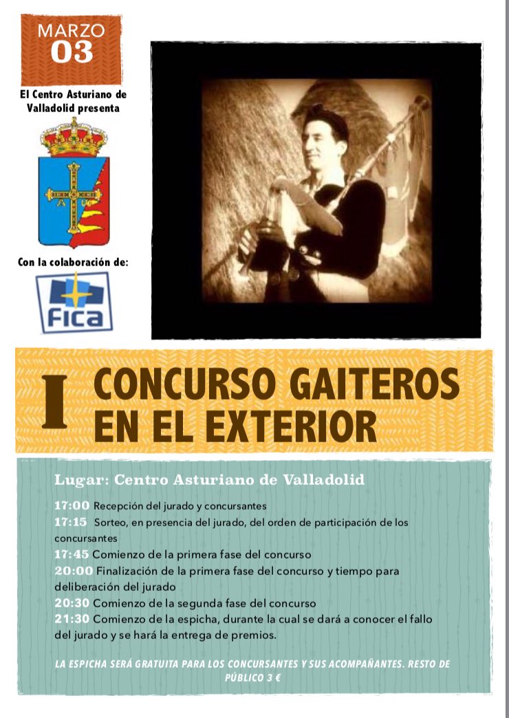 Bueno, ya está aquí. Esperamos que sea de vuestro agrado, y mucha suerte para los gaiteros que se presentan en esta primera edición.