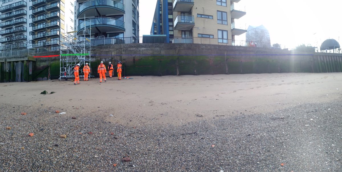MillenniumScaff's tweet photo. Millemmium Scaffolding new project with Balfour Betty and Dive co to strengthen the River Themes wall  on the East side 244m https://t.co/DcxiUrqZwg
