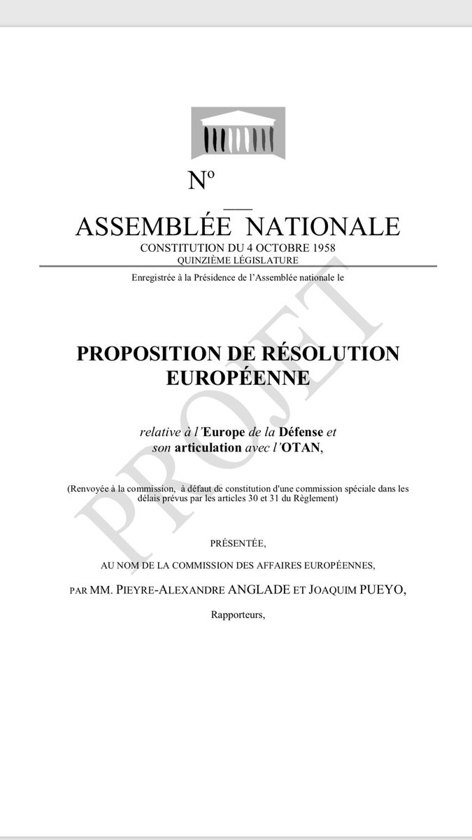 SabineThillaye's tweet photo. Félicitations @PA_Anglade et @Joaquim_PUEYO pour leur proposition de résolution sur l’Europe de la #Défense et son articulation avec l’OTAN étudiée ce matin en commission des Affaires européennes
#ComAffUE🇪🇺 #DirectAN https://t.co/4ApKpekJKt