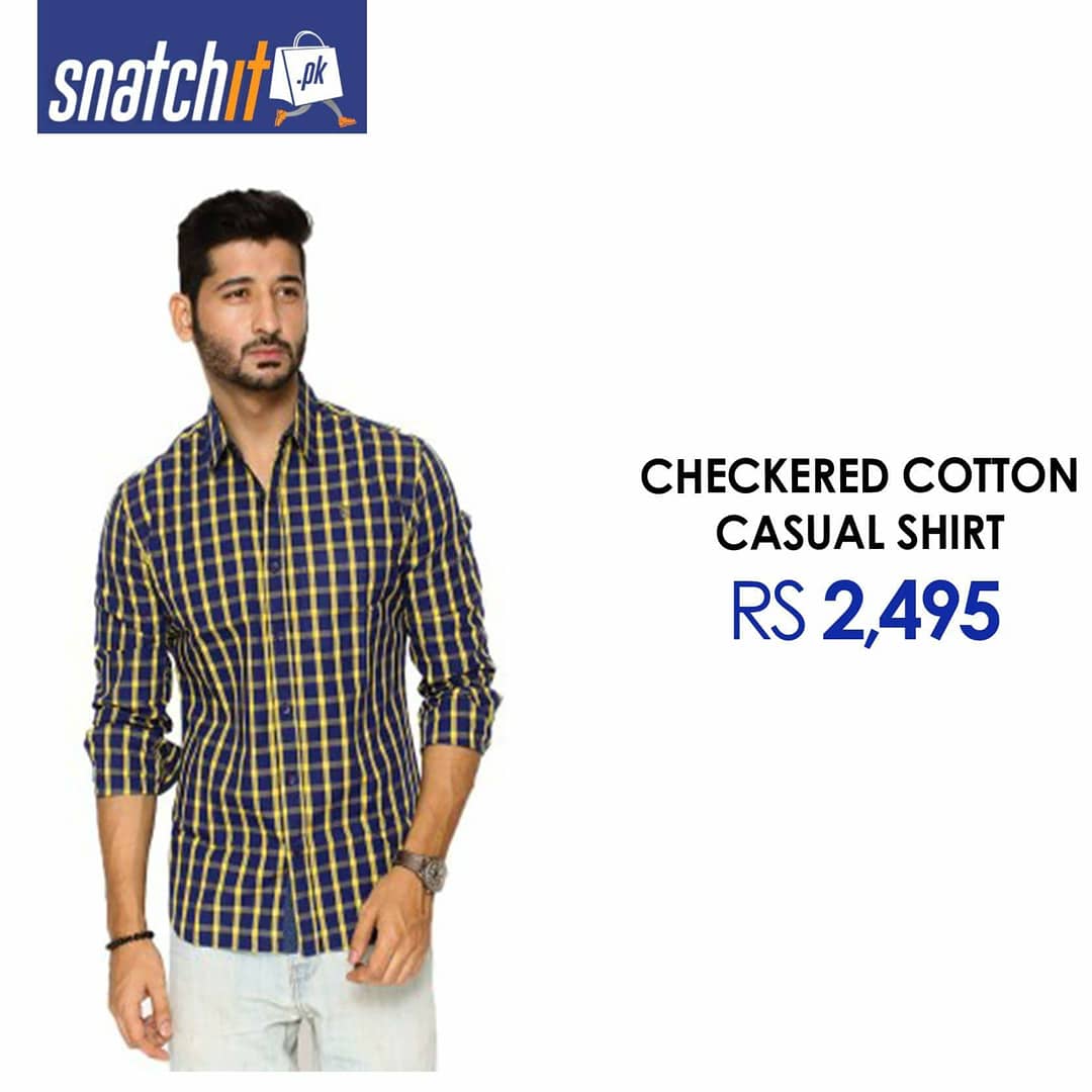 snatchitpk's tweet photo. Get full variety of colorful Chequered Shirts by Yellow for only Rs 2,495/- 
Shop Online: https://t.co/7b3Op4PRay
#Snatchit #Full #Variety #Chequered #Shirts https://t.co/HH0cmU5awH