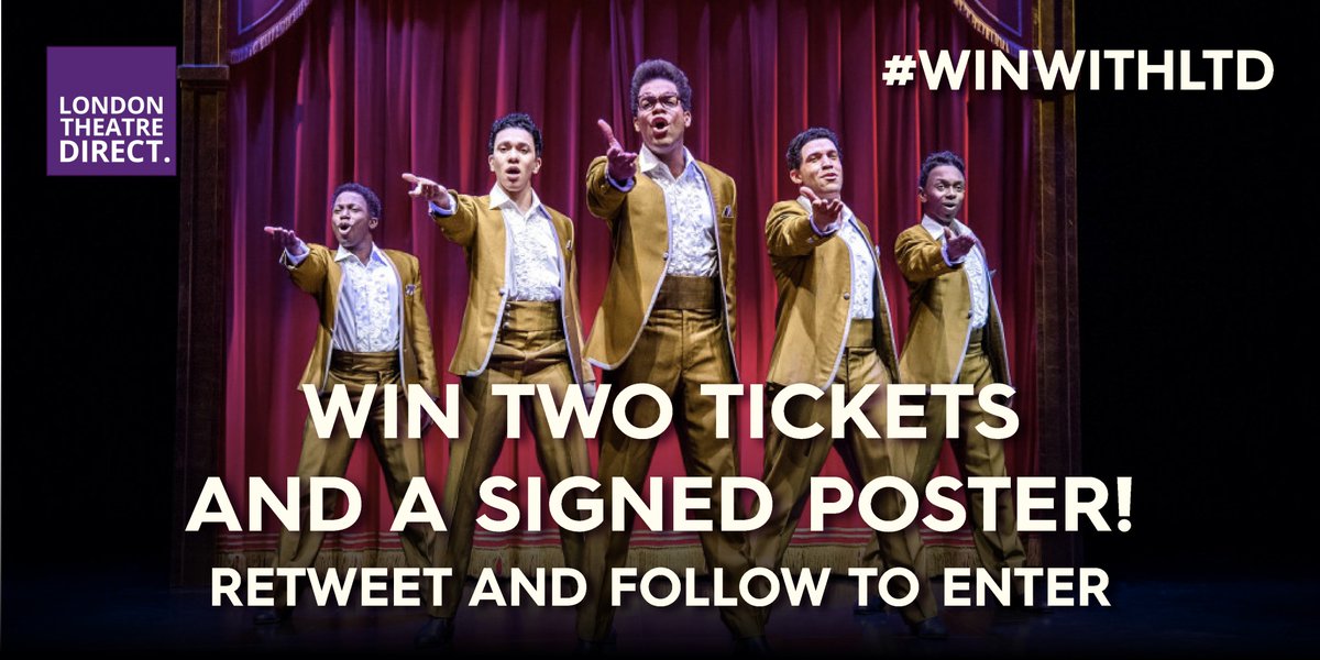 📀 COMPETITION ALERT! 📀 Fancy winning a pair of tickets to see Motown The Musical PLUS a signed poster? Simply RT &amp; FOLLOW to be in with a chance to win this fantastic prize! The winner will be announced on Thursday 1 March - good luck! #WinWithLTD - bit.ly/2sOmEDj