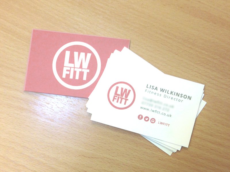 Introducing our new client <a href="/lwfitt/">Lisa Wilkinson</a> who we're currently working on a new website for her 🙂
This morning her brand new business cards arrived in the post designed by our lovely team at Lantec ✨

#design #print #businesscards