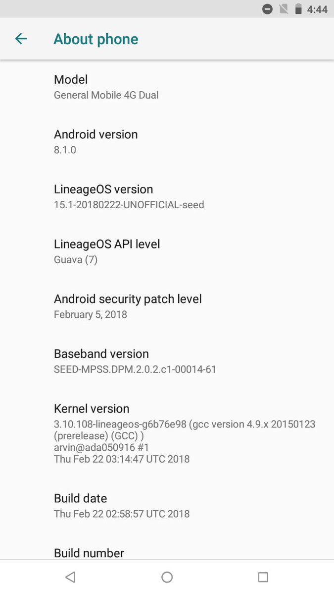boattelling's tweet image. สวัสดีนี้คือโทรศัพท์ราคา 4,444 บาท

....

คุ้มสลัดดดดดด

#AndroidOne
#LineageOS
#LineageOS15