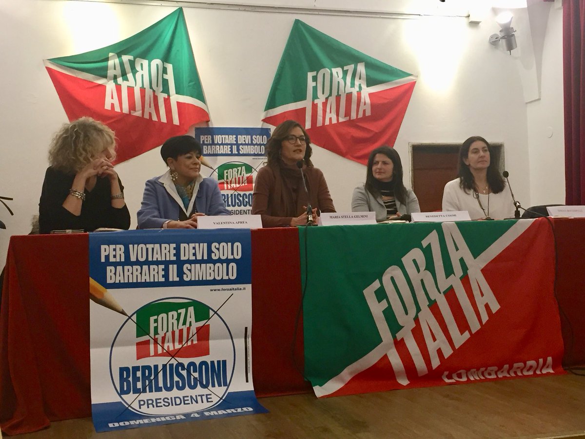 msgelmini's tweet photo. A Milano con @ApreaValentina @ElenaCentemero e @benedettacosmi per parlare di lavoro, formazione e occupazione. @forza_italia https://t.co/135NqjlJkR