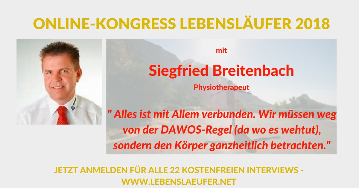 K_Active's tweet photo. Sie sind Amateur- oder Profiläufer und wollen besser, schneller, gesünder, höher, weiter laufen? Experten geben zahlreiche Tipps beim Online-Kongress Lebensläufer 2018. Nicht verpassen: Das Interview mit Siegfried Breitenbach am 03.03. Jetzt registrieren-> https://t.co/JIItA8iQfK https://t.co/WUVw9fNny1