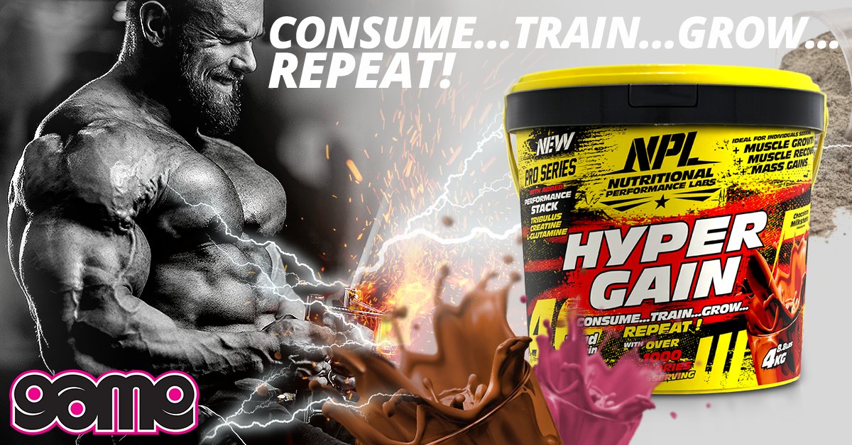 UndergroundDls's tweet photo. ON PROMOTION ONLY AT GAME
NPL HYPERGAIN 4KG WAS R359 NOW ONLY R299 SAVE R60!!
#npl #youalwayswin #weightlifting #leanmusclegains #performance #sportsnutrition#qualitydriven #sportsupplements #musclepower
@NPL_SA NPL - Nutritional Performance Labs @Game_Stores Game Stores https://t.co/zAco4TgCHK