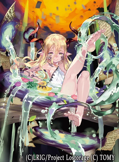 本日発売のWIXOSSブースター22弾アンロックドセレクターにて「コードアンチ オイニッチ」「不幸な豆拾いハイカブリ」「高尚たる一筆スイボク」の再録版の3点描かせて頂いておりますのでよろしくお願いします! #wixoss 