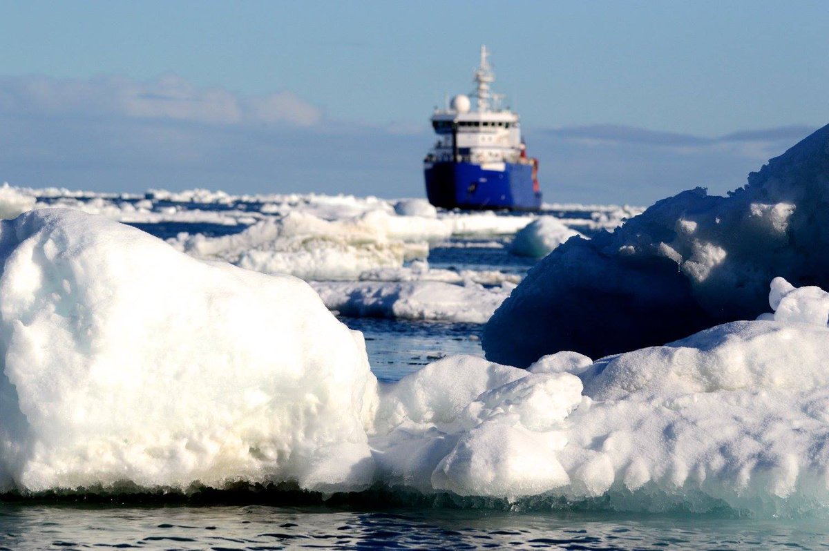 WMO's tweet image. WMO SG Petteri Taalas addresses conference in Helsinki on @IMO Polar Code, which aims to protect ships and people in Arctic and Antarctic waters. More necessary than ever because of #climatechange and a big focus of Year of #PolarPrediction bit.ly/2CcwLWe