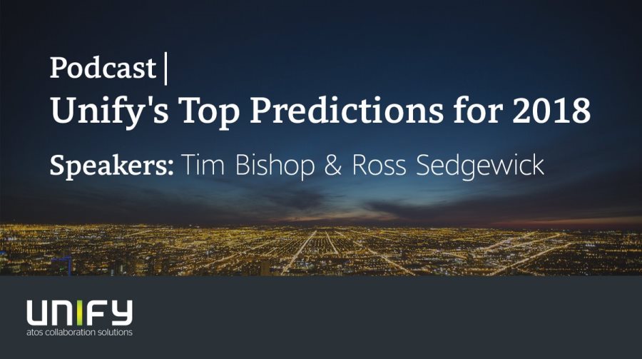 We take the start of the year as an opportunity to look at the future and see what the world of work might hold for us. Particularly as we move towards the DigitalWorkplace. Listen to Unify's predictions in this podcast tieki.net/s/3zjm
