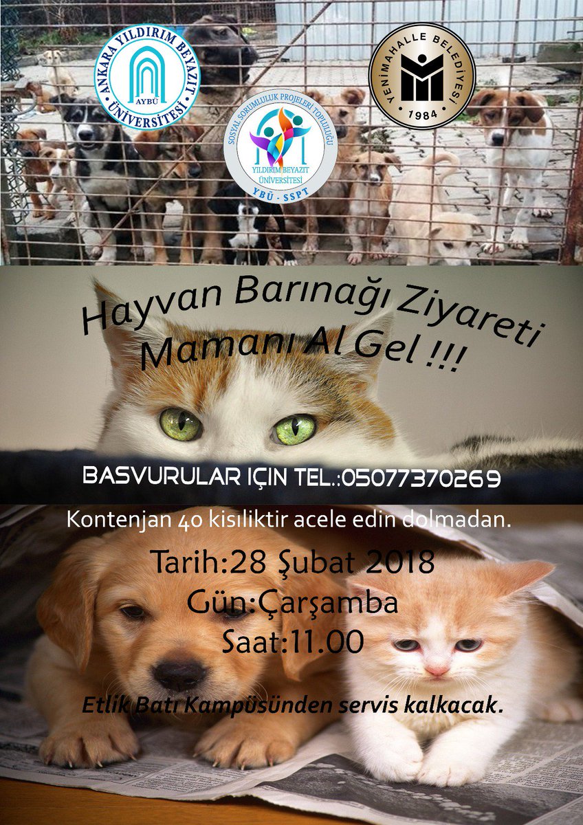 Hadi mamanızı alıp gelin😊 Katılımlarınızı bekliyoruz
<a href="/yenimahallebld/">Yenimahalle Belediyesi</a> 
<a href="/YBUTurkey/">Ybuturkey</a>