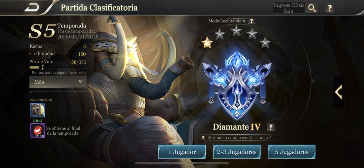 Rango Maestro ahí te voy!!!!
Quienes de Guatemala!!!!!!!? Favor retwitt busco equipo competitivo!
<a href="/ArenaofValorLA/">Arena of Valor Latinoamérica</a> <a href="/ArenaOfMoba/">Arena Of Moba</a> <a href="/ArenaofValor/">Arena of Valor</a> <a href="/xNavalha/">Navalha</a> <a href="/ArenaQuesitoGG/">Arena Quesito</a>