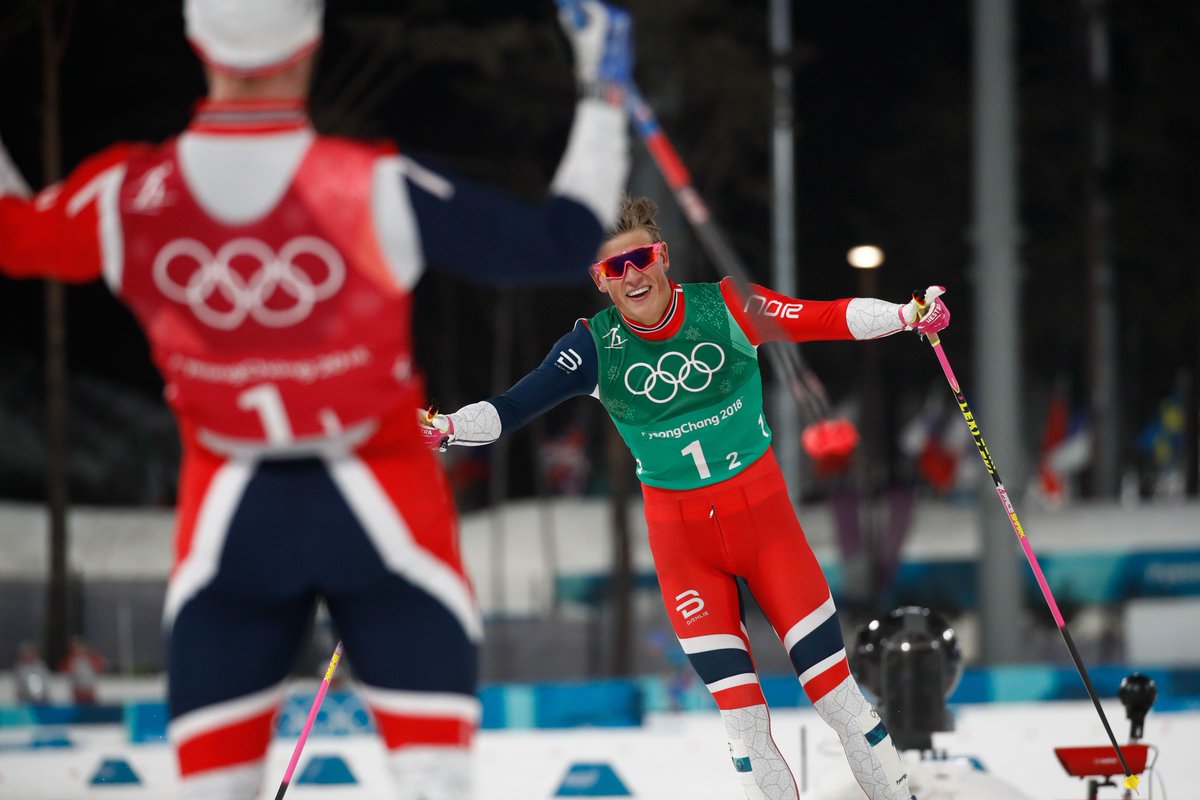 900.000 så Klæbo sikre laggull i gårsdagens sprintstafett! Stort grattis til <a href="/TVNorge/">TVNorge</a> og <a href="/EurosportNorge/">Eurosport Norge</a> med kanontall! 💥
