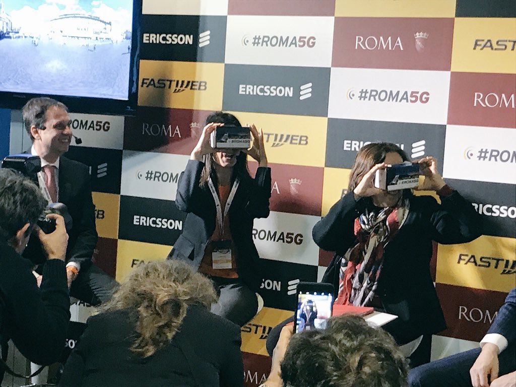 #ROMA5G è connessioni fino a 20 Gigabit al secondo in mobilità per supportare servizi sempre più innovativi. Il primo? Un’esperienza virtuale immersiva!
