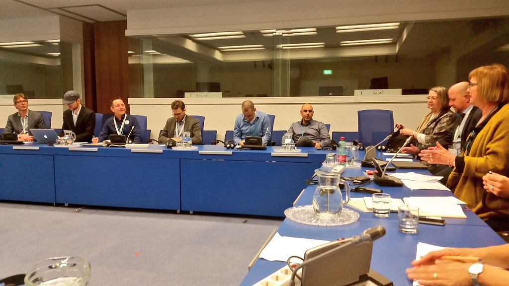 SRehbichler's tweet photo. Very interesting session on scaling up initiatives of and for persons w #disabilities @ZeroProjectorg #ZeroCon18 our message: we need to reach out to developing countries &amp; mainstream sector! https://t.co/4WpAjo6UFi