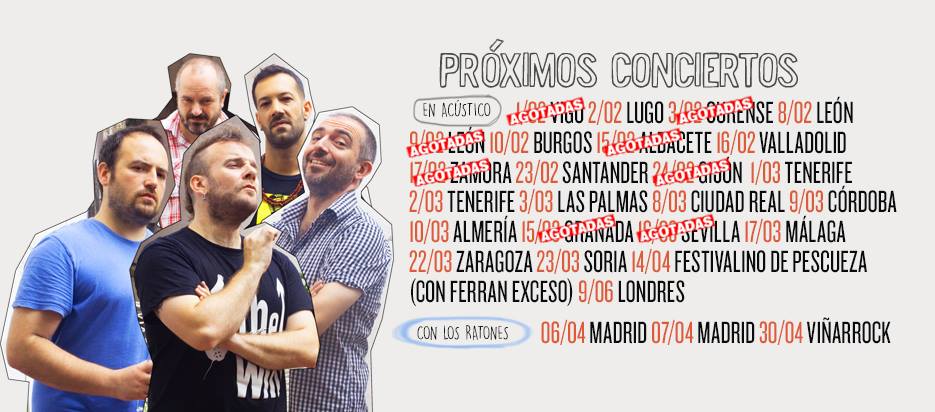 ⭐¡ <a href="/nendelahipoteca/">El Niño de la Hipoteca</a> está de gira!⭐ No imaginas la de ciudades que todavía tiene por visitar...🎸
Adelántate al SOLD OUT y consigue las últimas entradas➡ bit.ly/2jz809o