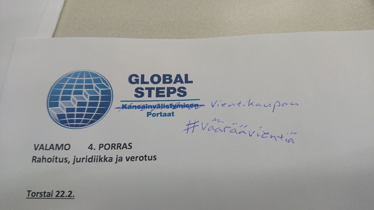 #valamo ssa kuuntelemassa uusia ideoita insprioituneena #globalsteps porukan kanssa ja #vääräävientiä -kirjasta. Paljon asiaa ja hyvä pöhinä! #kimvaisanen #edelläkävijät #osaajat #digitaltwin