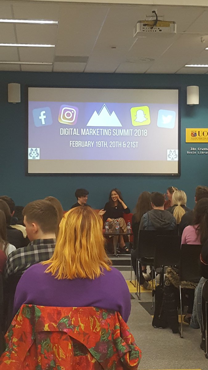 Great to hear <a href="/rachelpurcll/">Rachel Purcell</a> <a href="/Anita_IsMyName/">Anita O'Brien</a> Sinead Walsh speak about their industry experience with digital marketing at <a href="/LaunchPadUCC/">LaunchPad UCC</a>