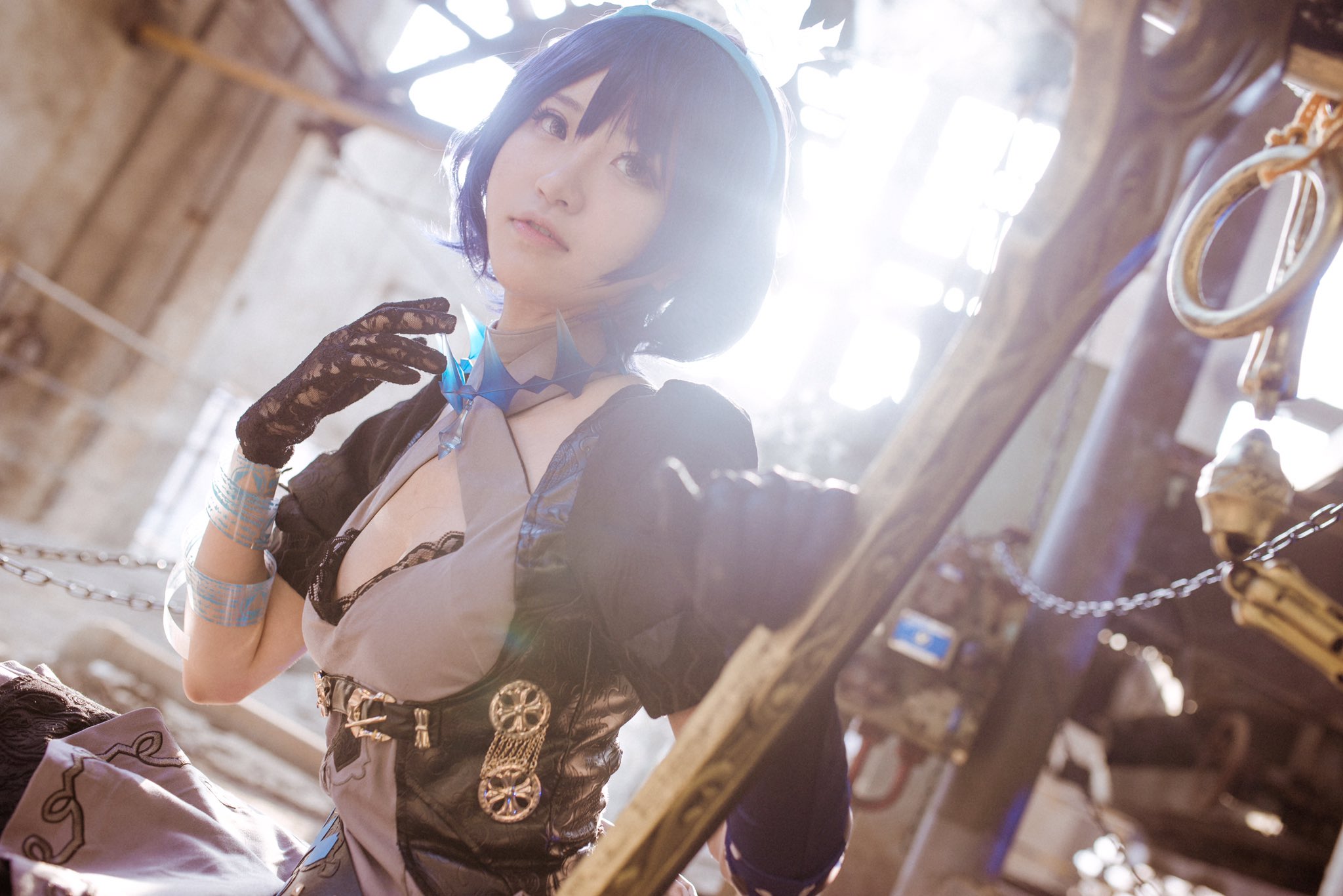 画像,#コスプレ#シノアリス(2/2)photo 地球人さん(@cloudstrifer_cn ) https://t.co/nPJqUnupAT…