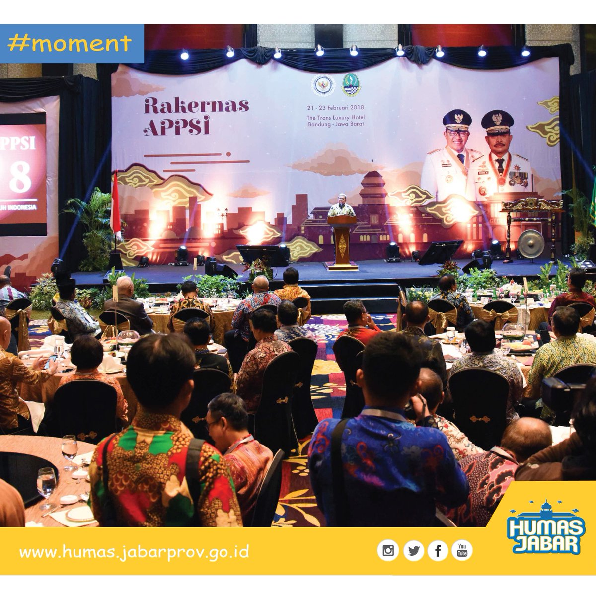 humasjabar's tweet photo. RAKERNAS APPSI 2018, KERJASAMA SILANG ANTAR-PROVINSI

- See more at: https://t.co/3hH5jJSOpH https://t.co/m93Jbgk33h