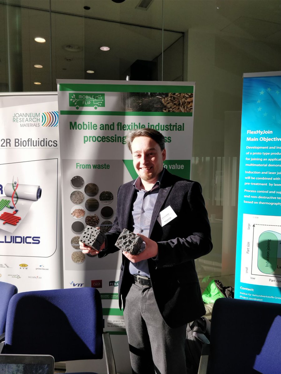 EU_Growth's tweet photo. Novihum, ecoBirdy, Lactips and Mobile Flip are just some of the EU-funded research and innovation projects on show in our #EUIndustryDay exhibition right now. Come see all the projects ▶ https://t.co/SqdfcxTCoj https://t.co/ur1ekf55Kj