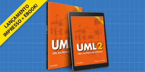novateceditora's tweet photo. Lançamento da 3ª Edição do livro UML 2 - Uma Abordagem Prática. Compre com o código UML2 em nosso site e tenha 25% de desconto até 04/03. https://t.co/HhJZ59rkJD Disponível também em eBook! #uml2 #Software https://t.co/rO4B0eedQc