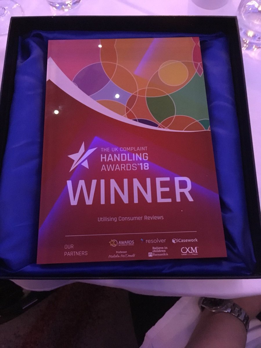BeccaEBell's tweet photo. So proud of the @sageuk team in partnership with @Trustpilot winning their category at @UKCHAwards 

WHAT A TEAM! @SKellyCEO 😊 https://t.co/iGP9MLPK8D