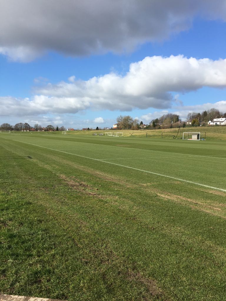 GroundwaterD's tweet photo. Some pictures from our test drill at a nice and sunny @OfficialBWFC training ground this week! #TestDrilling #GWD #GroundwaterDynamics https://t.co/yThAemzAZ2
