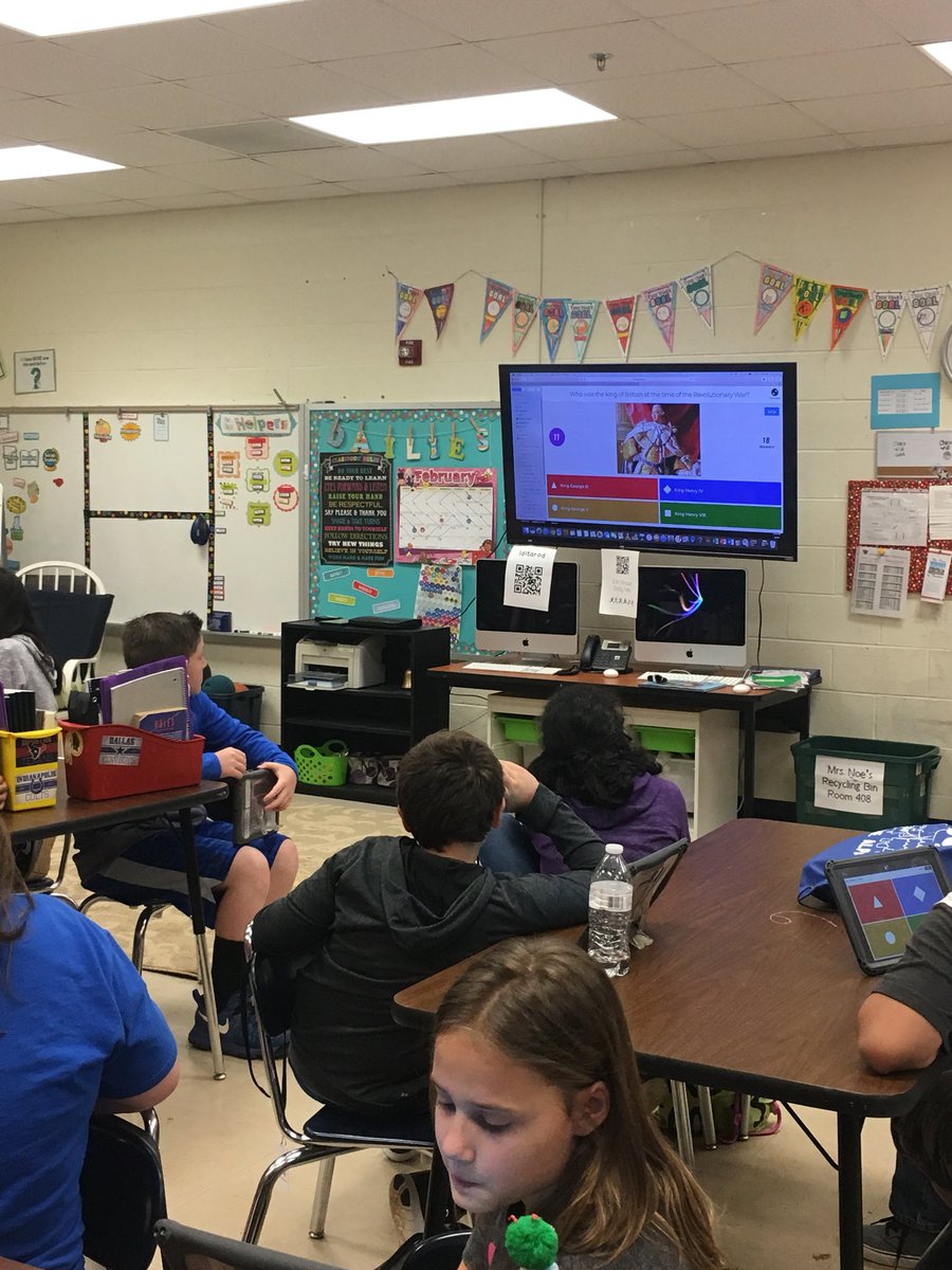 Kahoot about the American Revolution! #rssDLD <a href="/RSSMillbridge/">MBES</a>