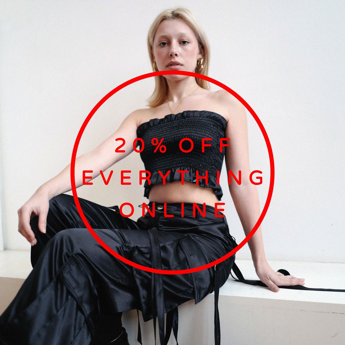 20% OFF EVERYTHING ONLINE UNTIL MONDAY: goo.gl/nBT6O4