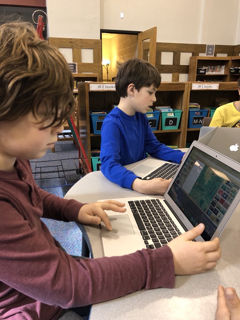 3rd graders write stories using Storybird on Digital Learning Day #DLDay #A2Inspire <a href="/A2schools/">A2 Public Schools</a>