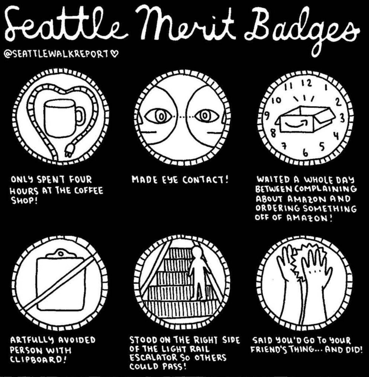 GordonFetcher's tweet photo. I would have at least three of them.
#SeattleWalkReport #merritbadge #coffee #Amazon #Seattle https://t.co/K8JC3QISbH