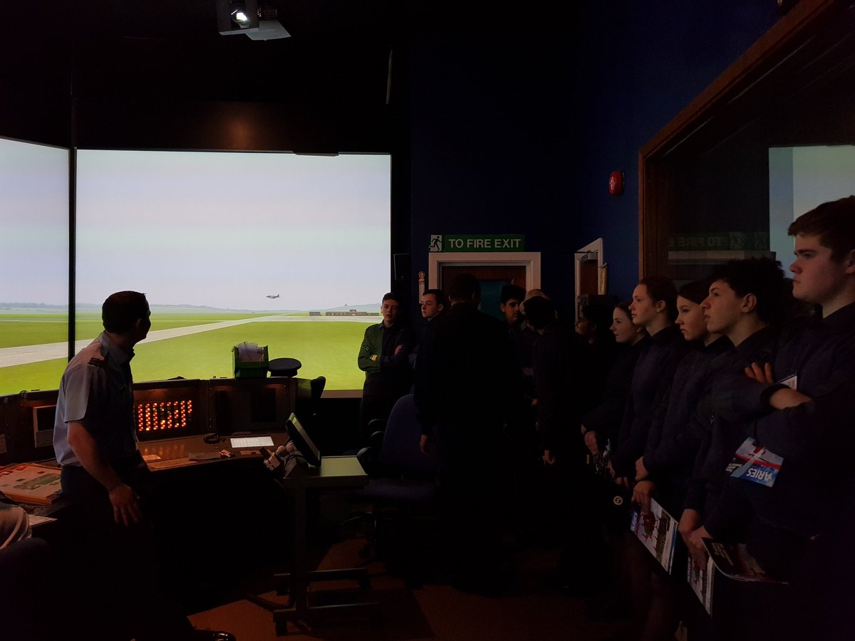 Brilliant day spent <a href="/RAF_Shawbury/">RAF Shawbury</a> Cdts got to try out RADAR &amp; VISSIM Sims, visit RAF police, Air Traffic Control &amp; tour the new Juno Helicopter. They also managed a peak into the Armoury &amp; a guest visit from the Station Padre #busyday (part 2) <a href="/aircadets/">RAF Air Cadets</a> <a href="/MerseysideWing/">Merseyside Wing</a> <a href="/ComdtAC/">Commandant RAF Air Cadets</a>