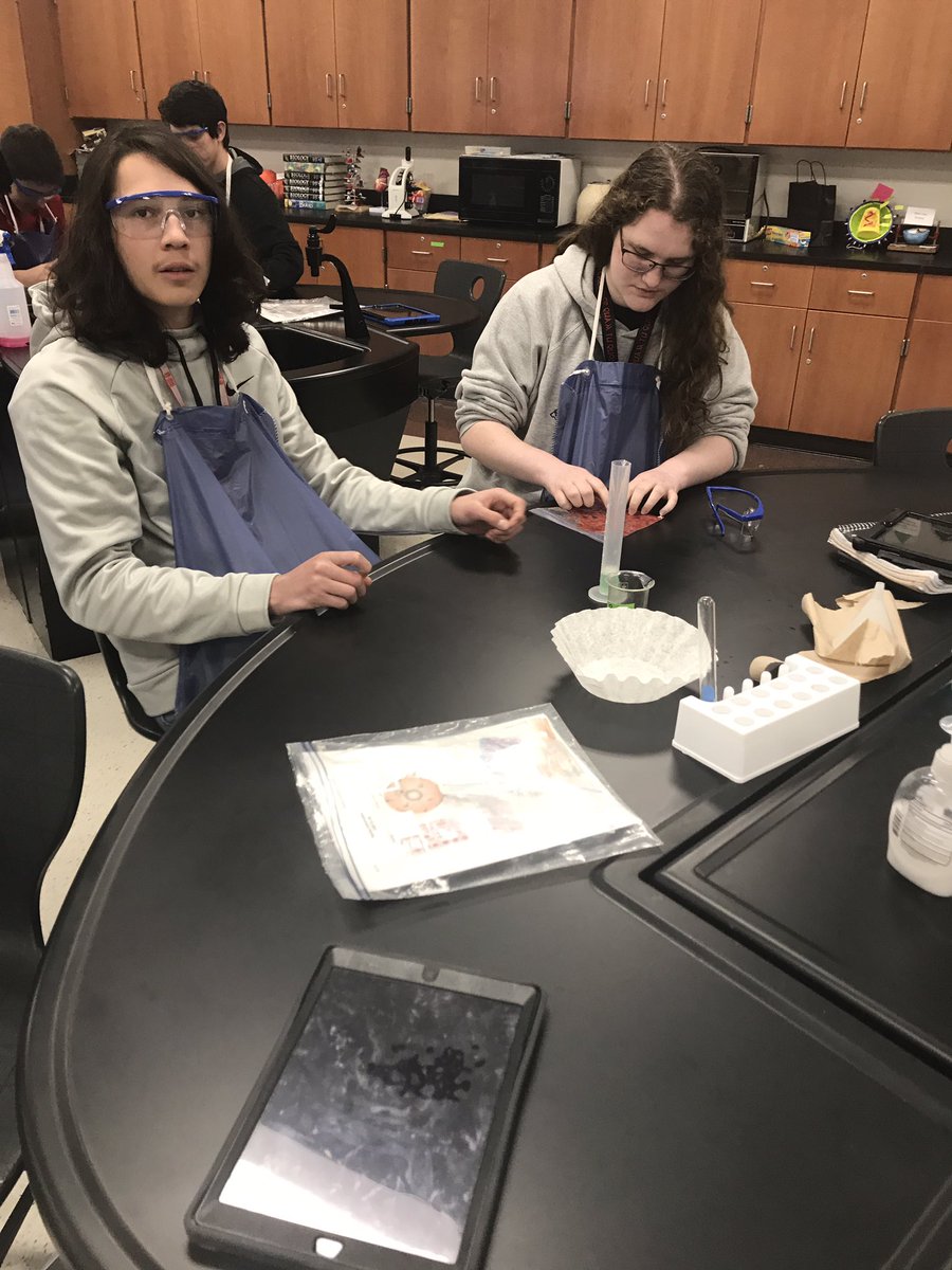 WaltersPAPBio's tweet photo. #M9rocks Strawberry DNA extraction lab in PAP Bio. #bioisfun https://t.co/MeIXm0HlWP