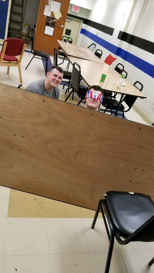 Our brotherhood activity this week consisted of “Tanks.” A game where one brother guides another blindfolded brother around the house and attempts to eliminate other teams with ping pong balls! #teamwork #brotherhood