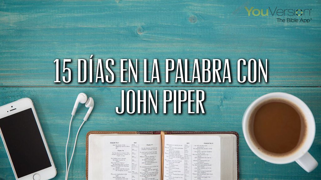YouVersion_ES's tweet image. Te invitamos a que comiences el plan: ⤵️

•15 Días en la Palabra con John Piper•

Míralo aquí: bible.com/r/58

Síguenos en ⤵️

👉🏻 Twitter: goo.gl/zWLSZX
👉🏻 Instagram: goo.gl/GHXBFc