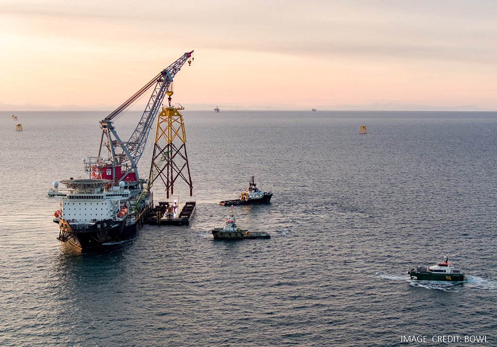 A great action shot of one of our Rix Sea Shuttle vessels at #BeatriceWindFarm off the coast of #Scotland!