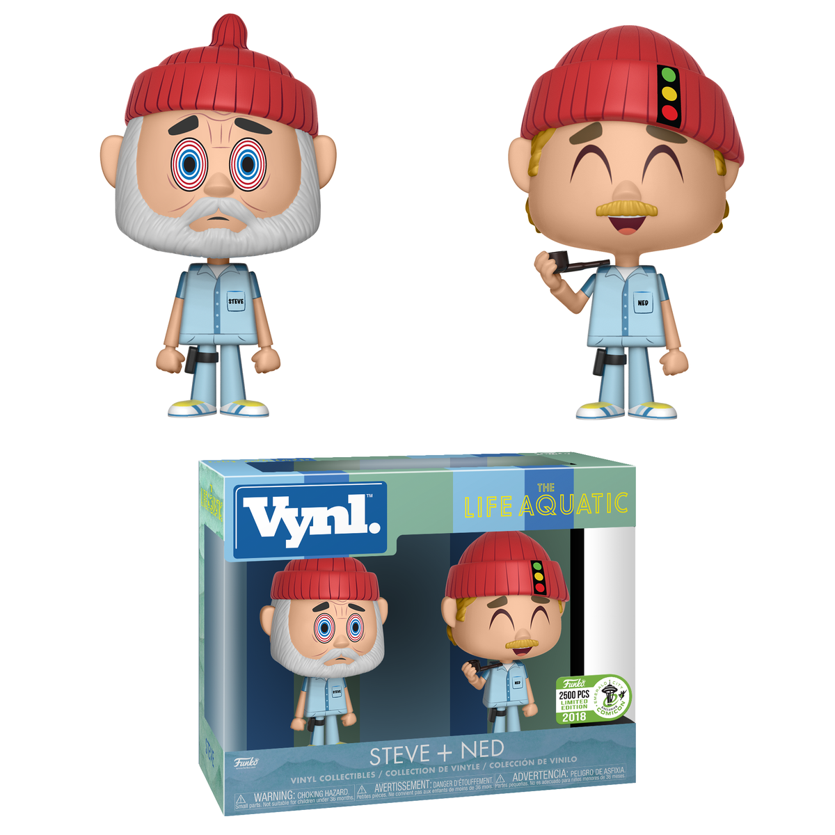 RT &amp; follow <a href="/OriginalFunko/">Funko</a> for a chance to WIN an #EmeraldCityComicCon exclusive 'The Life Aquatic' Vynl. 2-Pack! #ECCC