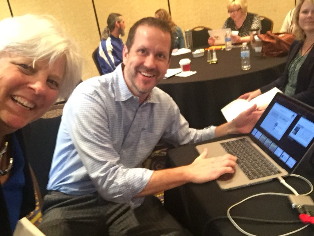 TrishHatch's tweet photo. So excited to do the opening Keynote for @KentuckySCA !! Such fun with amazing school@counselor leaders Kentucky! Did you hear they have a new SC state dept rep? Awesome!! Special thanks @bzyromski for your technical assistance!! You rock! https://t.co/1gy22DJOCQ