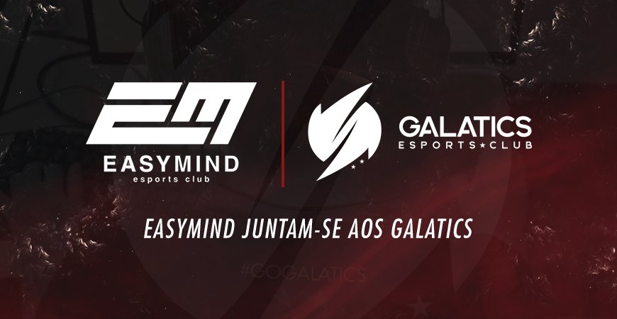 GalaticsEsports's tweet photo. .@easymindesports juntam-se aos Galatics! 📢
✍ Sabe tudo sobre esta fusão no nosso site oficial: https://t.co/ahAfGoWuU4
#wearegalatics #easymind #galatics https://t.co/UFk5xfmgaS
