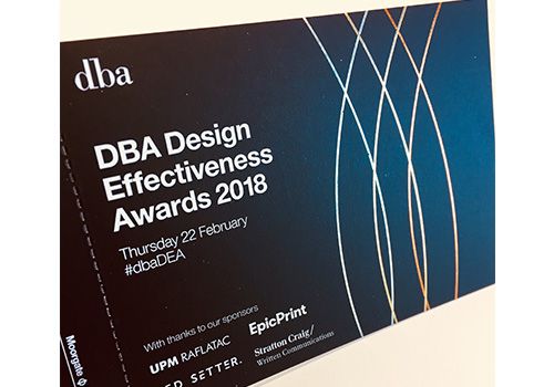 Looking forward to @dbaHQ Design Effectiveness Awards 🏆 tonight! 
Fingers crossed 🤞for our shortlisted project for Hagkaup winning #dbaDEA