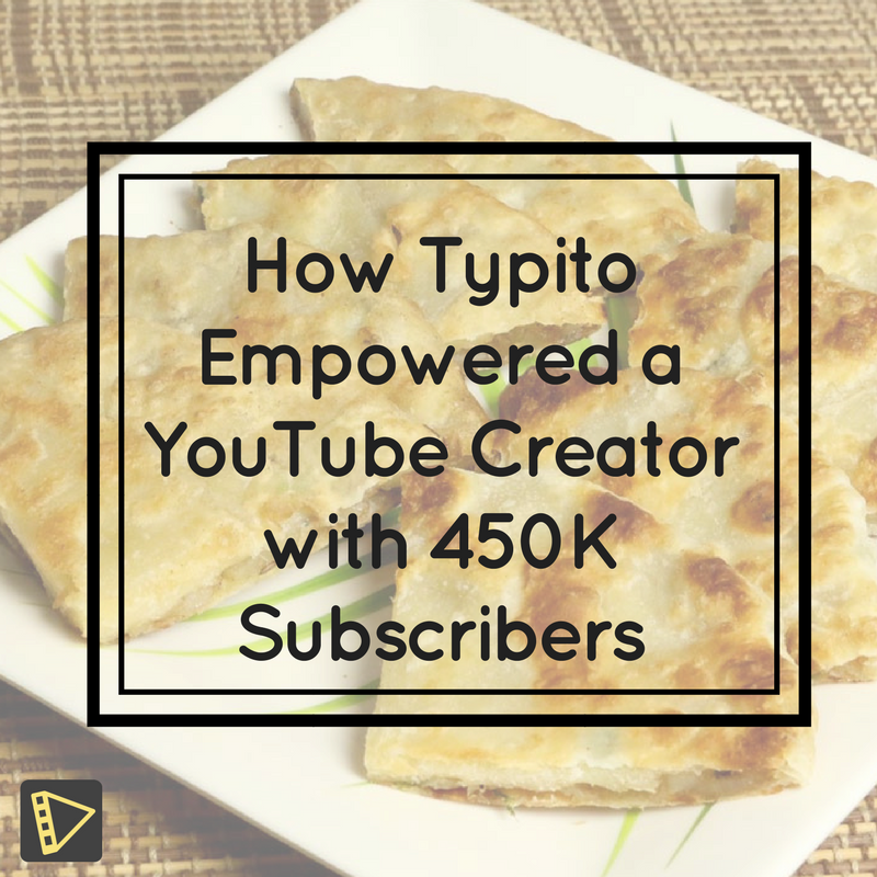 TypitoHQ's tweet photo. "Your videos look so professional now" 
This is one of the comments on one of @manjulaskitchen videos after Typito did a #videodesign for her channel 🎬. Know how we #empowered Manjula's Kitchen with over 450K #subscribers ☺️ https://t.co/fiMLiuHV2H https://t.co/bfLM7w1mqR
