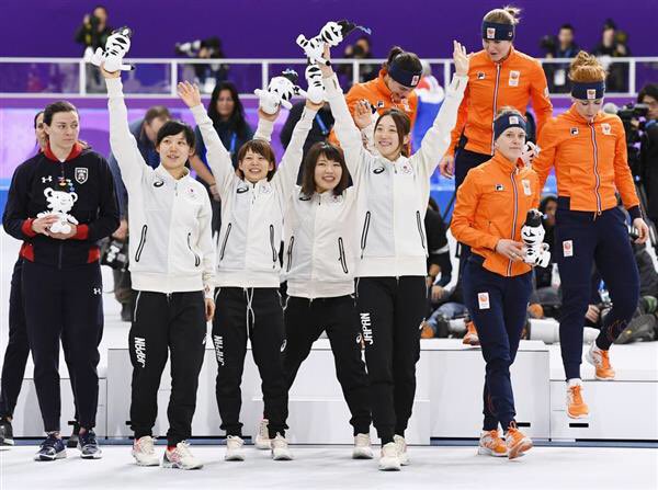 muhoumatsu66's tweet photo. 【平昌五輪】オランダのメディ���「高いレベル見せつけられた」　女子追い抜き、日本を称賛 - 産経ニュース https://t.co/S6gcJb4RTW @Sankei_newsより

日本勢に勝てると希望を持っていたが、レベルの高さを見せつけられた」との自国選手の談話を伝え、日本の勝利を称賛した。 https://t.co/rBK9gsVs2f
