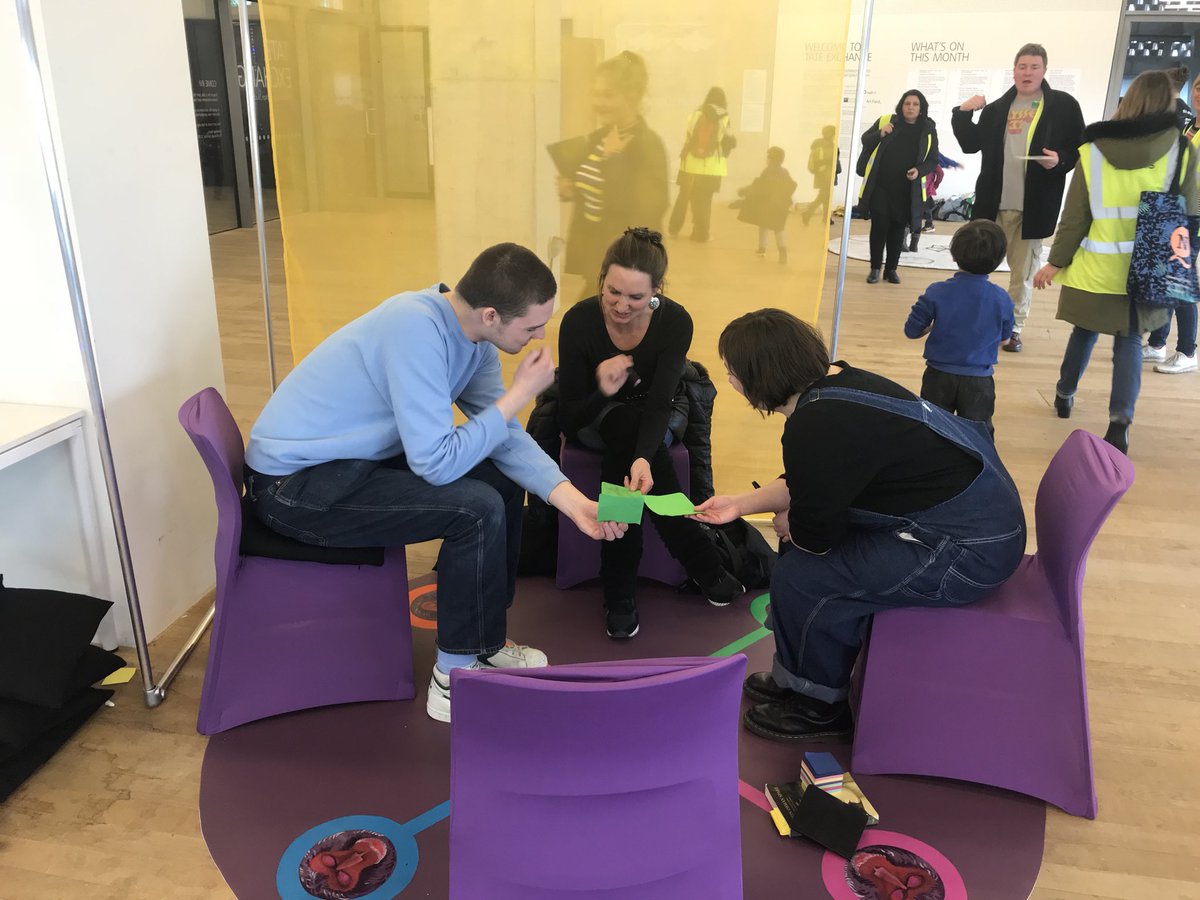 BACKLITgallery's tweet image. It’s the final day of our #TateExchange event with our #DIYMachine! We’ve had hundreds of visitors take on our artist led workshops over the past 2 days. It’s amazing to see how stories and conversations have developed into the production of art. More &amp;gt;bit.ly/BacklitDIYMach…