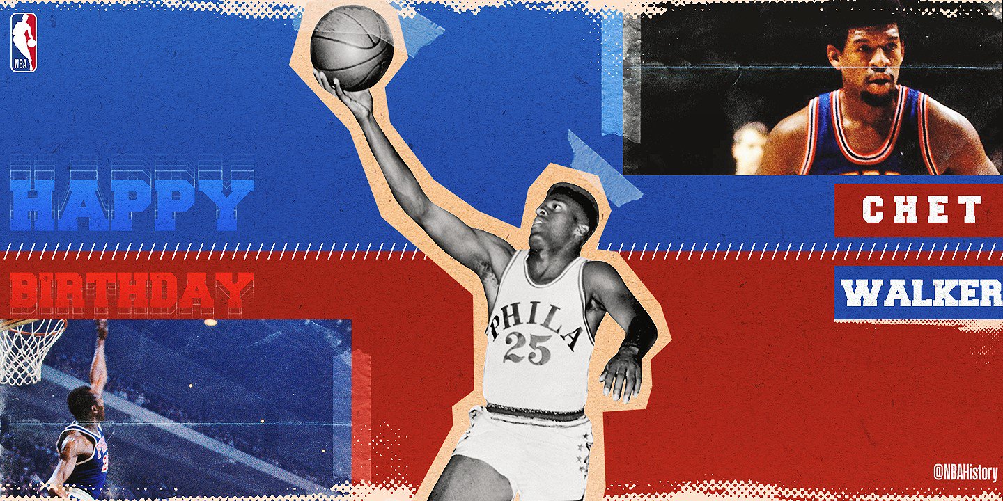 Happy 78th Birthday to 7x All-Star and Hall of Famer, Chet Walker! 