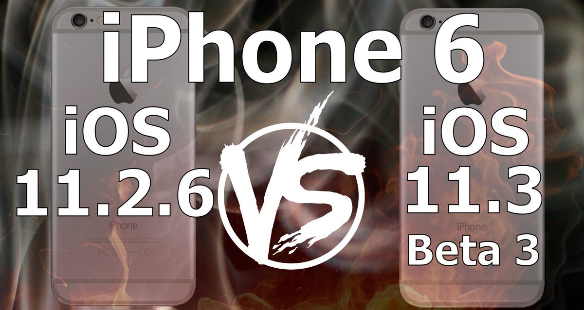 iAppleBytes's tweet image. iPhone 6 : iOS 11.3 Beta 3 vs iOS 11.2.6 Speed Test Build 15E5189f
youtu.be/QNWwya_SZmc
#iOS113Beta3 #iOS1126 #AppleNews