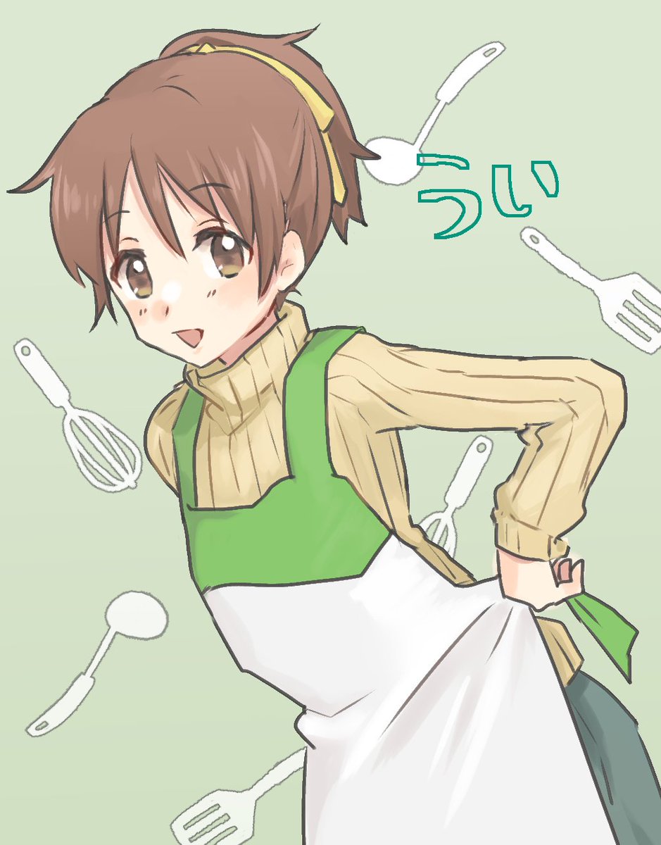 rattorun's tweet photo. 平沢憂の誕生日なので描きました。憂ママ～～！ https://t.co/D9FqUuNJex