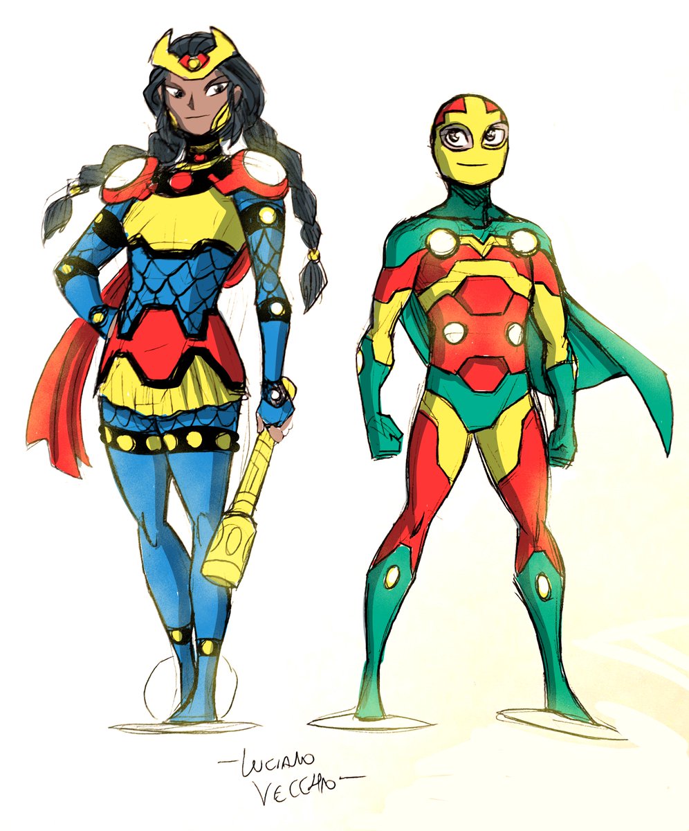 LucianoVecchio's tweet photo. What if New Gods was a teenage series in the vein of Avatar TLA and Steven Universe, following the adventures of cute anti-patriarchal power couple Big Barda and MrMiracle as they escape from Apokaliptian oppression.
#newgods #bigbarda #mrmiracle #fourthworld #jackkirby #dccomics https://t.co/SBDgFGJcJO