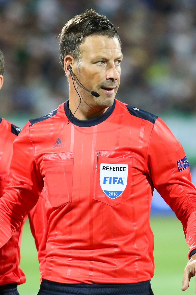 Mark Clattenburg will be Referee's Assessor at <a href="/thepointfc/">Warrenpoint Town FC</a>'s <a href="/OfficialNIFL/">NI Football League</a> match on Saturday away to <a href="/ColeraineFC/">Coleraine FC</a> 
Having refereed the Champions League Final, Euro2016 Final and FA Cup Final, he is now Head of Refereeing for the Saudi Arabian Football Federation. #NewrySport