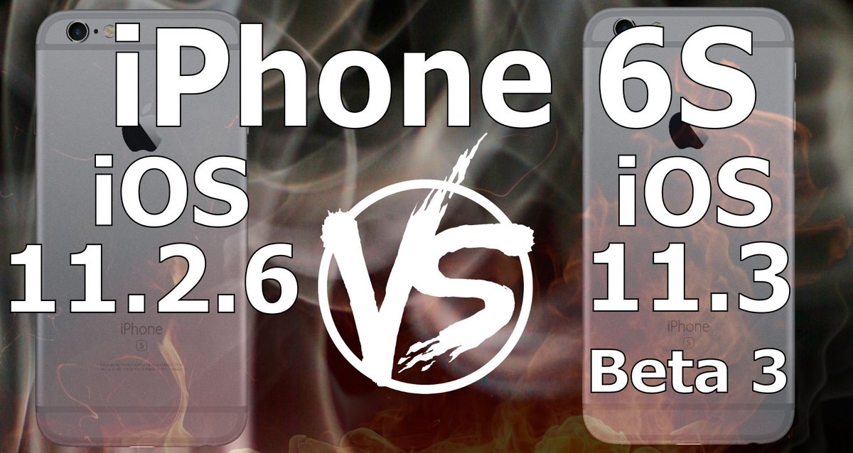 iAppleBytes's tweet image. iPhone 6S : iOS 11.3 Beta 3 vs iOS 11.2.6 Speed Test Build 15E5189f
youtu.be/uyL996oSBls
#iOS113Beta3 #iOS1126 #AppleNews