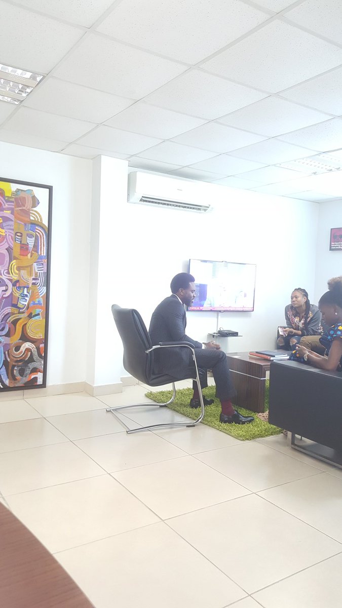 heritagebankplc's tweet photo. Guess who came by our office today? The ex #BBNaija2018 housemates, Khloe @kbrule94 @DeeoneComedian @IamPrincessBBN @vandora_vandora @BittoBryan Stay tuned to our timeline for more #BbNaija #OutOfHouse moments
#HeritageBank
#BigBrotherNaija2018 https://t.co/PB58lipycu